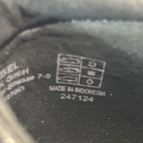 ROMIKA NEW Daisy Black Leather Slip On Booties Shoes Heeled Boho Eu 37 US 6-6.5 - Picture 11 of 13